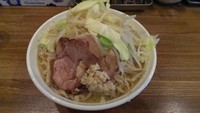 「濃厚とんこくラーメン、特盛」@煮干し らーめん てのごい屋 生田店の写真