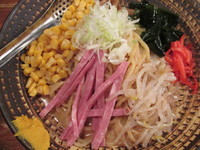 「冷し味噌【北海道らーめん　きむら初代】」@ラー戦場 大宮情熱屋台の写真