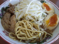 「小ラーメン＋味玉（７８０円）」@らーめん おうか 松戸松飛台店の写真