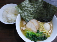 「似星家（全部入）＋ライス」@ラーメン愉悦処 似星の写真