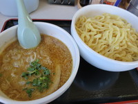 「醤油つけめん中盛り700円」@なか邑の写真