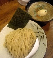 「味玉煮干しつけ麺」@らぁめん 泰然の写真