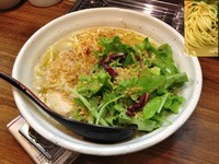 「塩らーめん～トリュフオイル掛け～（大盛）」@『   』（無銘）の写真