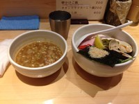 「濃厚つけ麺」@Ginza Noodles むぎとオリーブの写真