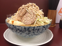 「ゴリラーメン大(麺マシマシ520g) 800円」@ラーメン ゴリラの写真