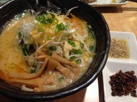 「味噌そば （大盛り） 800円」@麺や 蒼 AOIの写真