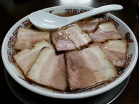 「喜多方チャーシューしょうゆラーメン(並盛)850円」@麺匠やまちャんの写真