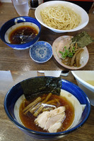「『冷しつけ麺(￥800)』を「大盛・正油」」@らーめん 夢中の写真