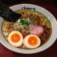 「煮玉子ニボらあめん こってり」@らあめんCloverの写真
