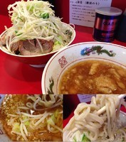 「つけめん 780円（全マシ）」@ラーメン英二の写真