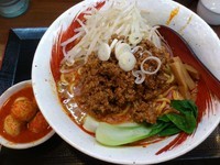 「【2014.6.12限定】冷たいあえめん（担々風）　￥820」@味噌麺処 花道庵の写真