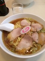 「チャーシュー麺（７５０円）」@赤坂味一 亀戸店の写真