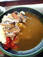 「〖特別価格〗ステーキカレー690円」@新田毎 秋葉原の写真