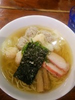「特製ワンタン麺（白だし）1000円」@八雲の写真