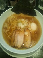 「醤油らーめん（味玉トッピング）」@らーめん専門店 麺屋一龍の写真