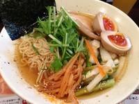 「韓国風野菜たっぷりの冷やしラーメン」@ラーメン一心 本店の写真