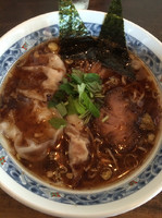 「香油雲呑中華そば780円」@つばめの写真