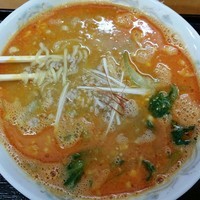 「四川風激辛麺（担々麺）８００円」@登龍門の写真