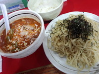 「坦々つけめん（並）790円他」@桃天花の写真