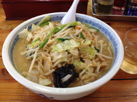 「野菜味噌ラーメン(大盛りサービス)770円」@らーめん 田舎家の写真