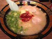 「天然とんこつラーメン」@天然とんこつラーメン専門店 一蘭 泉大津店の写真