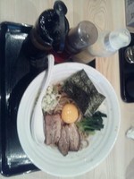 「特製まぜそば 並盛」@つけめん 蕾 本家の写真