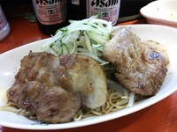 「冷し担々麺600円＋ビールetc」@めんけんの写真