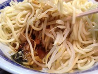 「冷やし油そば(みそ味 特製ラー油)」@中華そば べんてんの写真