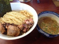「軍鶏のつけ麺 （大 300g） 850円」@良温(Ra-on)の写真