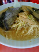 「ネギみそラーメン　並盛」@ラーメンショップ 薮塚店の写真