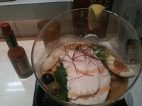 「ガスパチョde冷やし海老そば」@二代目 海老そば けいすけ 高田馬場本店の写真