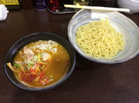 「カレーつけめん」@らぁ麺 一歩の写真
