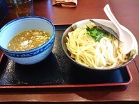 「限定 淡麗塩つけ麺 大盛(800円)」@麺屋 甍の写真