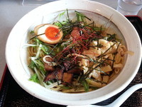 「鶏油そば・・690円」@地鶏らーめん 秋津の写真