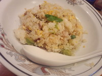 「半チャーハン（日替わりセット）」@美華の写真