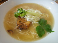 「とりそば（塩）」@natural taste cafe analogの写真