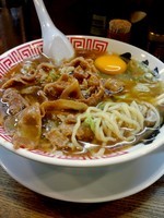 「ニクタマショウユラーメン780円」@らーめん じゃげな 大井町店の写真