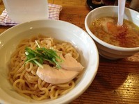 「濃厚鶏つけ麺・醤油・並盛２２０ｇ（８３０円）」@麺道つけ麺 釜照〜鶏の章〜の写真