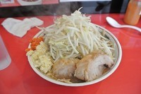 「ラーメン豚あり730円　豚90円　クーポン大盛400g」@用心棒Ⅱ階の写真