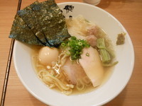 「スペシャル魚（手もみ麺）」@麺処 今川の写真