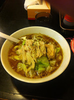 「鶏肉麺(680円)」@亀戸刀削麺の写真