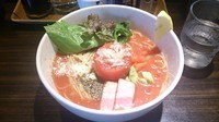 「【夏期限定】冷やしトマトそば850円」@麺や 豊の写真