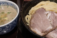「鶏煮干しチャーシューつけ麺＋大盛」@らーめん稲垣（仮）の写真