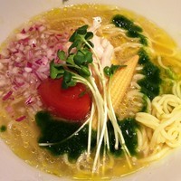 「【６月土日限定】鶏の冷やしら～めん」@鶏喰～TRICK～の写真