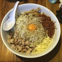 「まぜそば（限定）」@常勝軒 本庄店の写真