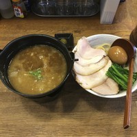 「濃厚鶏白湯つけ麺」@麺屋時茂の写真