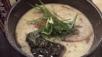 「味玉ラーメンこってり 850円」@がちんこらーめん道 柊 貝塚本店の写真