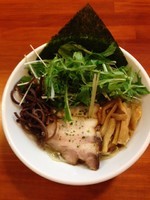 「塩らーめん(大盛)」@麺華いただきの写真