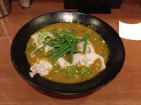 「カレー麺」@かれー麺 実之和 赤坂店の写真