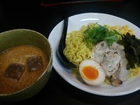 「冷やし味噌つけ麺」@麵や 邪鬼の写真